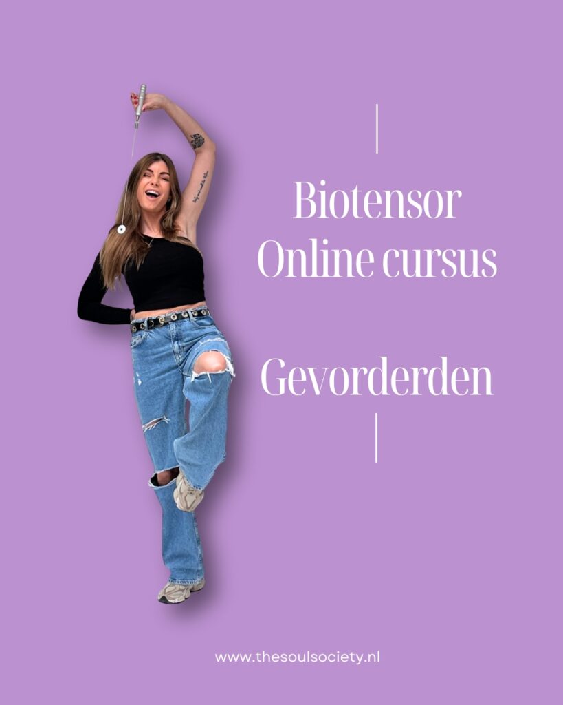 Biotensor online cursus gevorderden